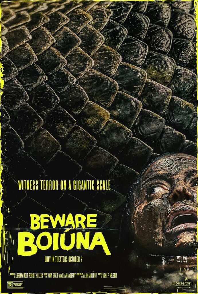 Capa de Boiúna — Terror no Amazonas