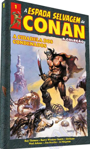 Capa de A Espada Selvagem de Conan Omnibus Vol. 1