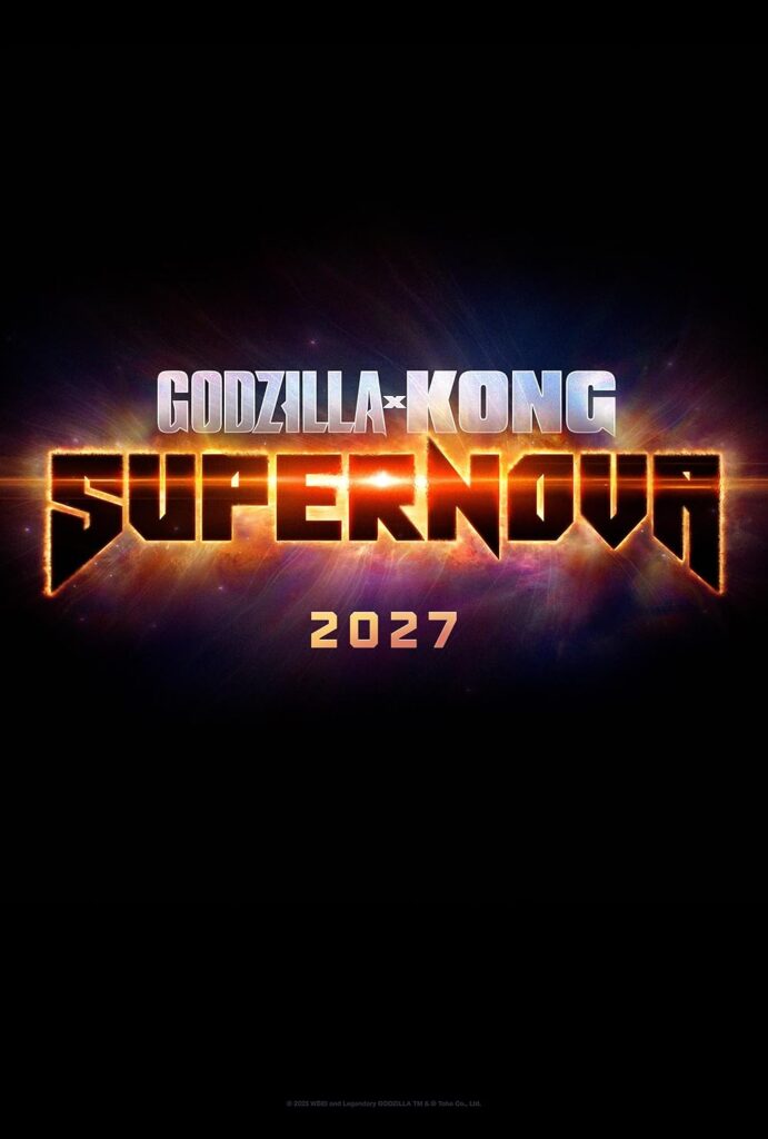 Capa de Godzilla e Kong: Supernova