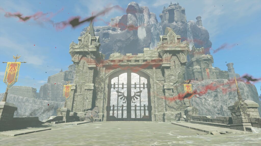 Castelo de Hyrule em The Legend of Zelda