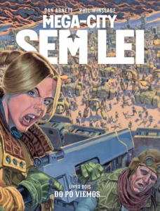 Capa de Mega-City Sem Lei Vol. 2