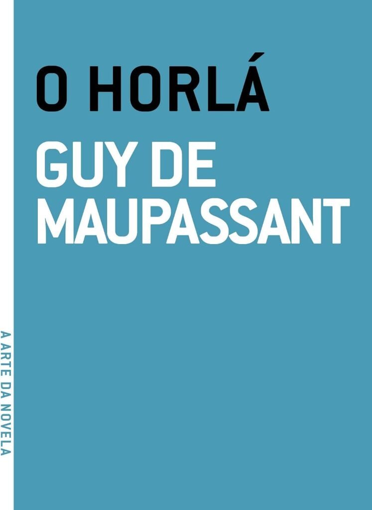 Capa azul de O Horlá, de Guy de Maupassant.