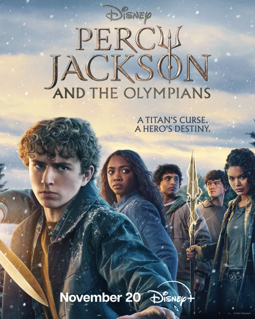 Capa de Percy Jackson e os Olimpianos — 3ª temporada