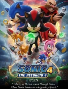 Capa de Sonic 4: O Filme