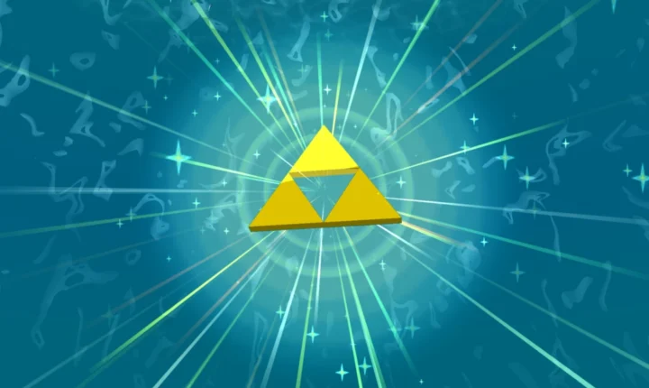 A Triforce em The Legend of Zelda