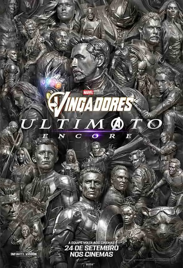 Capa de Vingadores: Ultimato — Encore