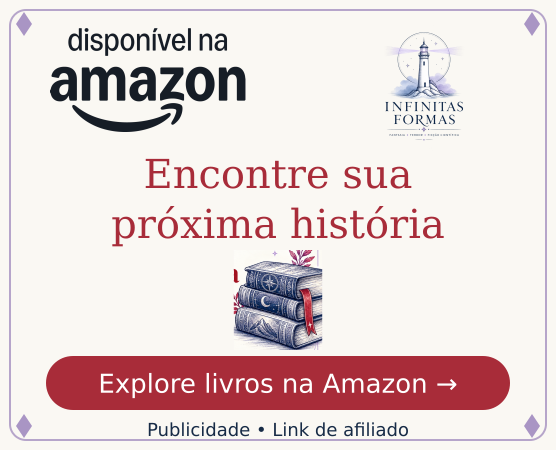 Encontre sua próxima história — explore livros na Amazon. Publicidade com link de afiliado.