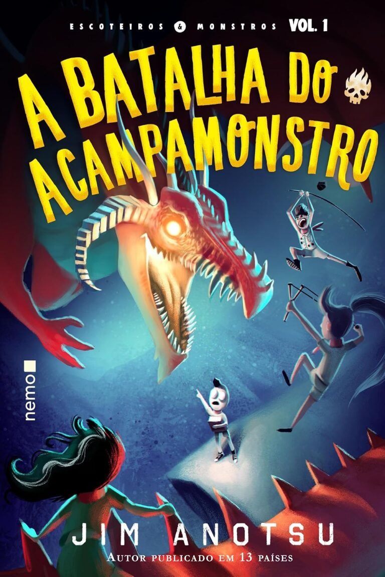 Capa de A batalha do Acampamonstro